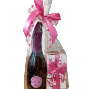 zestaw belgijskie czekoladki i prosecco